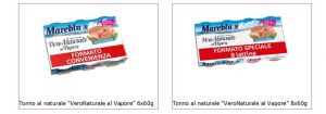 Richiamati lotti di tonno VeroNaturale al Vapore