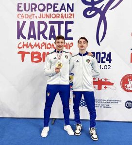L'Italia sul tetto d’Europa del Karate, Bombardi conquista l'oro a squadre