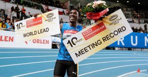 Atletica, Andy Diaz si migliora ed e’ sempre piu’ leader mondiale