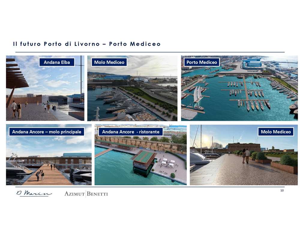 Porto turistico,  Azimut Benetti e D-Martin