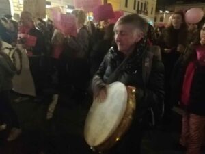 8 marzo, Non Una Di Meno corteo in piazza Cavour (Video)