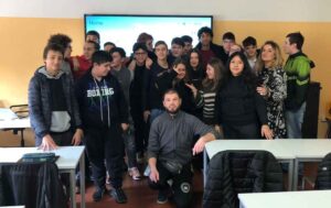Incontro con Mr Green ispirazione e impegno per gli studenti della 1B dell'ITIS Galilei