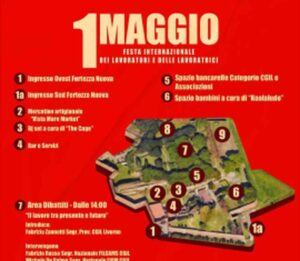 1° maggio in Fortezza Nuova, dibattiti e concerti. Il programma completo