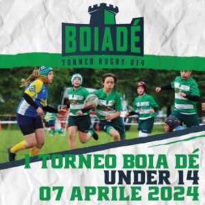 Rugby, al via il 1° Torneo "Boia dé"