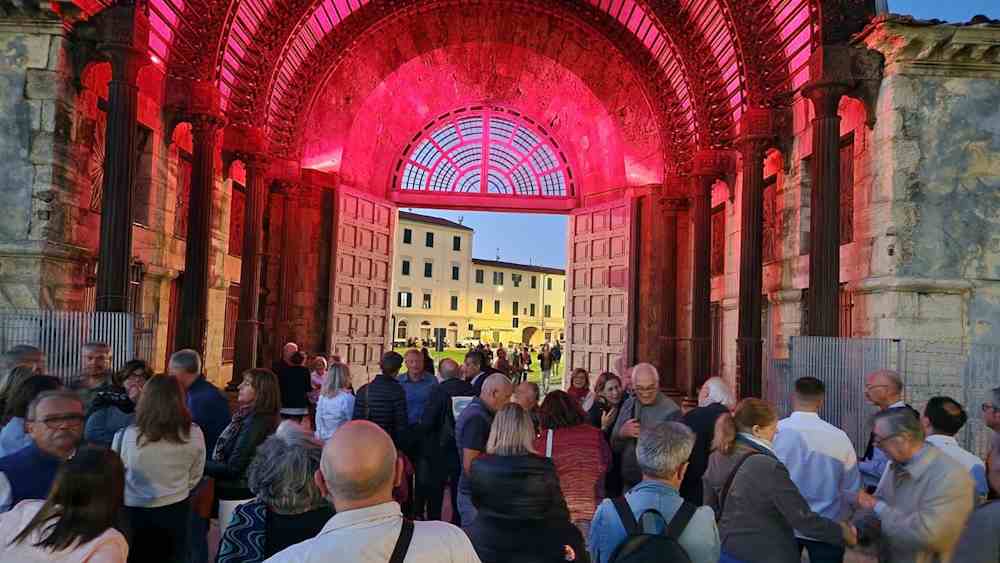 Porta San Marco, nuova illuminazione e riapertura porta monumentale