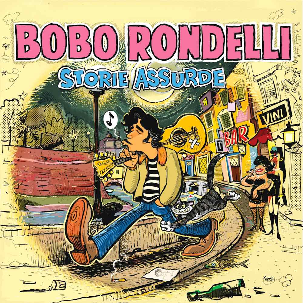 Storie assurde, ecco la copertina del nuovo album di Bobo Rondelli