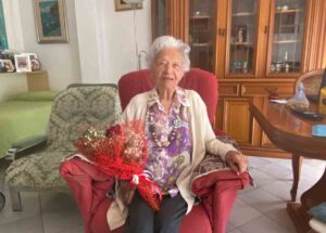 Nonna Nara, 103 anni in ottima forma