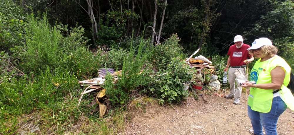 I Fantastici 10 labronici capitanati da Mister Green compiono un'opera titanica nei boschi delle colline livornesi