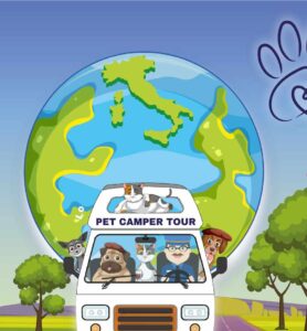 Pet Camper Tour con Polizia, Carabinieri, Anas, contro l'abbandono