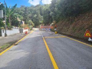 Nugola, via della Carreta aperta a senso unico alternato