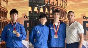 Karate, due ori per i folgorini agli Open League di Roma