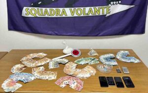 16mila euro in contanti e droga, in carcere un 26enne