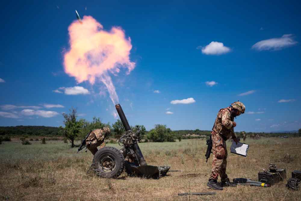 Esercitazioni concluse per il 185° reggimento Artiglieria paracadutisti “Folgore” (Foto)
