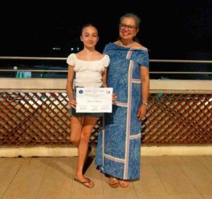 Alla giovane ballerina Bianca Dassori la borsa di studio del Rotary Livorno per effettuare uno stage alla Mosa Ballet School di Liegi