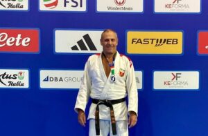Judo, argento per David Roggi al campionato italiano Master