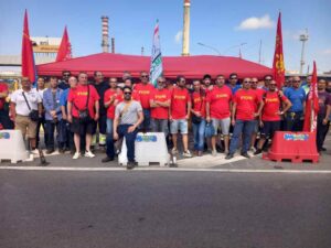 Lavoratori indotto Eni, Braccini (Fiom-Cgil): "In lotta senza esitazione a oltranza"