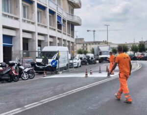 Nuovo attraversamento pedonale sul viale Italia, all’altezza di via del Moro