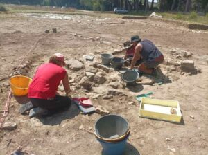 Scavi archeologici, vedono la luce edifici e pavimenti in marmo a San Gaetano
