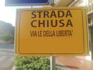 Chiuso per tre giorni tratto di viale della Libertà