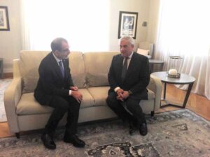 Prefetto Dionisi e Ministro Tajani a colloquio: il futuro del porto di Livorno in primo piano