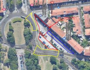 4 torri faro in piazza Dante, lavori al via