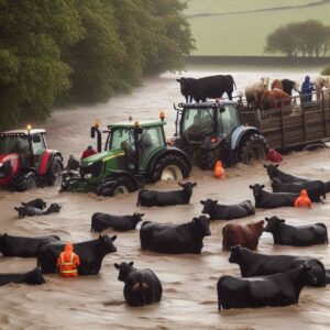 Bestiame e trattori salvati dallo Sterza in Val di Cecina, il racconto delle aziende. Coldiretti “cambiare passo su gestione del suolo”