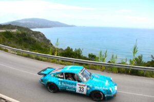 XXXVI Rallye Elba storico, il day 1 è in mano a Da Zanche-De Luis (Porsche)