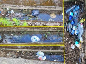 Salviano, via Boccherini un canale di scolo trasformato in discarica a cielo aperto