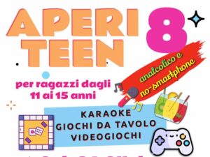 Aggregazione, gioco e divertimento in Borgo con AperiTeen per i ragazzi da 11 a 15 anni