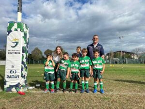 Mete e divertimento per l'under 6 del Livorno Rugby