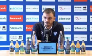 Libertas-Cantù, Brienza: "Campo bello e caldo, abbiamo voglia di giocare questa partita"