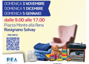 "Svuotasoffitta" a Rosignano, tre appuntamenti a Monte alla Rena