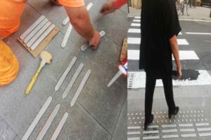 Nuovi loges per non vedenti a Livorno: l'impegno del Comune per una città più accessibile