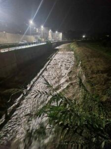 Salvetti: Pluviometri e corsi d'acqua valori significativi prima dell’allerta arancione