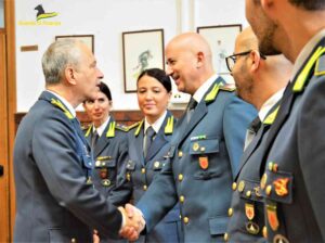 GdF, visita ispettiva del comandante regionale Magliocco alla caserma di Livorno