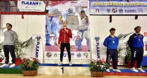 Karate, Bozzi conquista il bronzo all'Open di Toscana