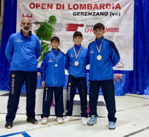 Karate, i folgorini conquistano tre medaglie in Lombardia