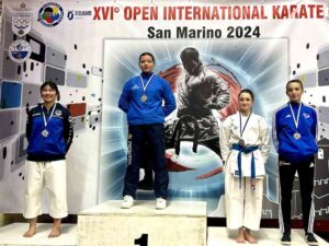 Karate, oro per Di Lelio e Corvaglia a San Marino 