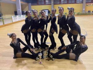 Oro e argento per le pattinatrici della polisportiva La Rosa Livorno