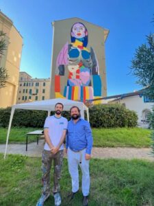 Un nuovo murale per Livorno Aryz all'opera nel cuore della Venezia, sabato 9 novembre l'inaugurazione