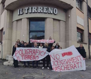 Poligrafici Il Tirreno "Sventato il trasferimento a Sassari, mantenimento sede a Livorno e ammortizzatori sociali per 6 mesi"