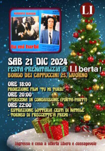 Libertà Livorno organizza una cena natalizia