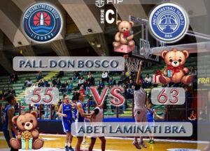 Tanti peluches in campo, ma la Pallacanestro Don Bosco cede a Bra