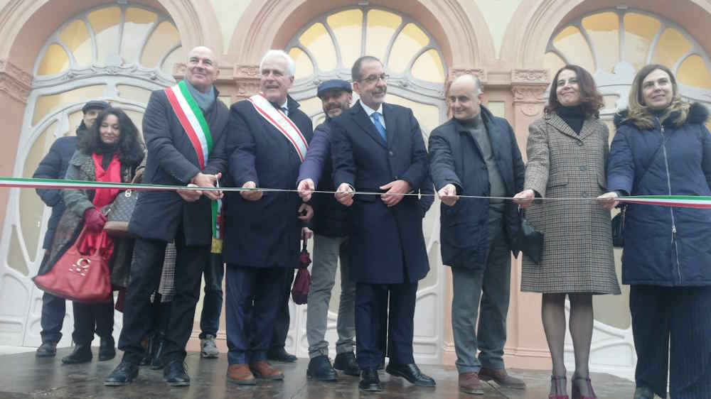 Terme del Corallo, inaugurata la sala delle mescite (Video)