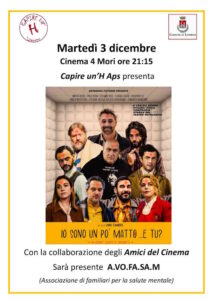 Giornata della Disabilità: “Io sono un po’matto e tu?”, ai 4Mori il film per ricordare "un giorno all'anno tutto l'anno"