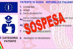Nuovo codice della strada: ‘Sospensione breve della patente’, tutto quello che c'è da sapere