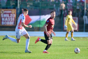 Amaranto in superiorità numerica non sfondano, Grosseto Livorno termina a reti inviolate