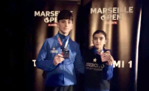 Karate: argento per Nannini e bronzo per Strazzabosco al Marsiglia Open 