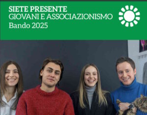 Terzo settore, 470mila euro per il volontariato giovanile