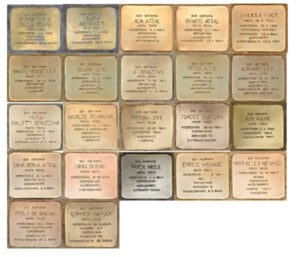 Iniziative collaterali Giorno della memoria: domani posa di 9 pietre di inciampo